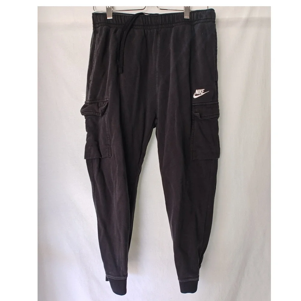 Nike‎ NSW Club Fleece Jogger Sweatpants Pants Black Medium M CD3129-010
